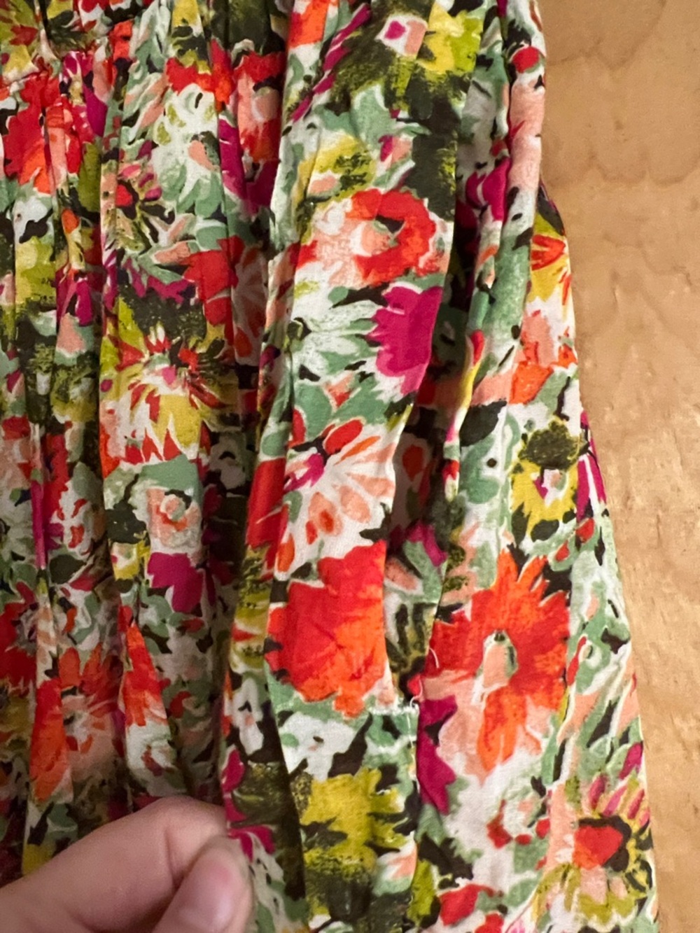 NWT J Crew Floral Midi Skirt - Picture 5 of 5
